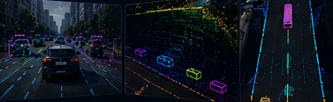 Image and point-cloud data association
